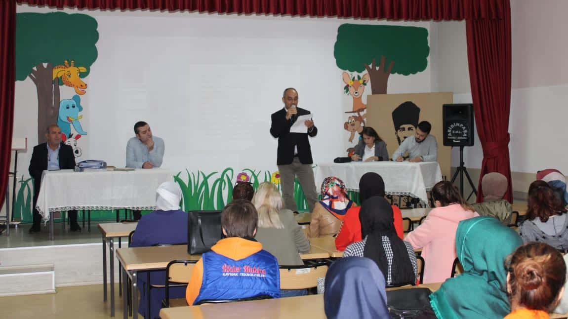 Okul Aile Birliği Genel Kurulu ve Veli Toplantısı Yapıldı.